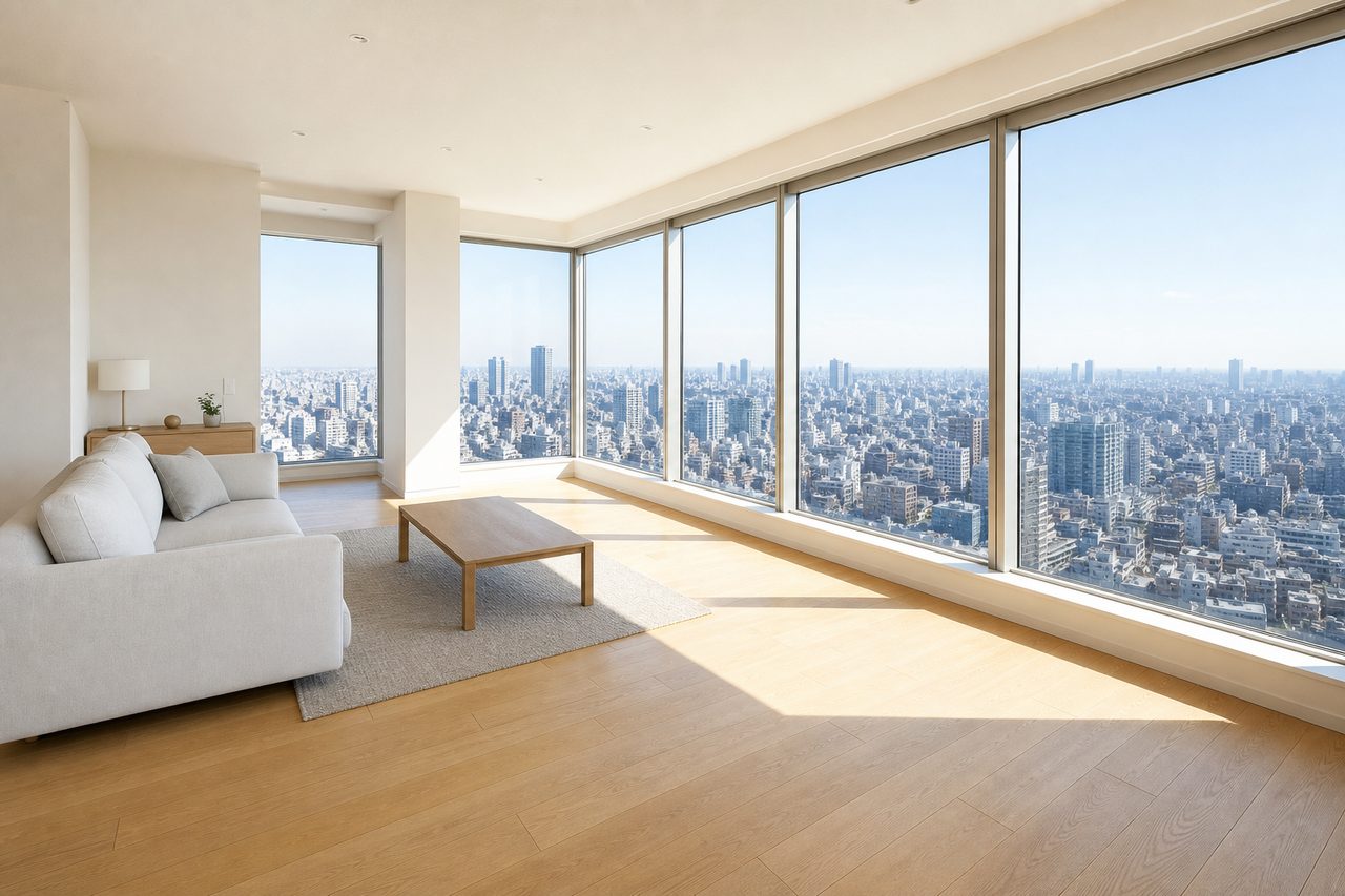 エアライズタワーをイメージした住戸