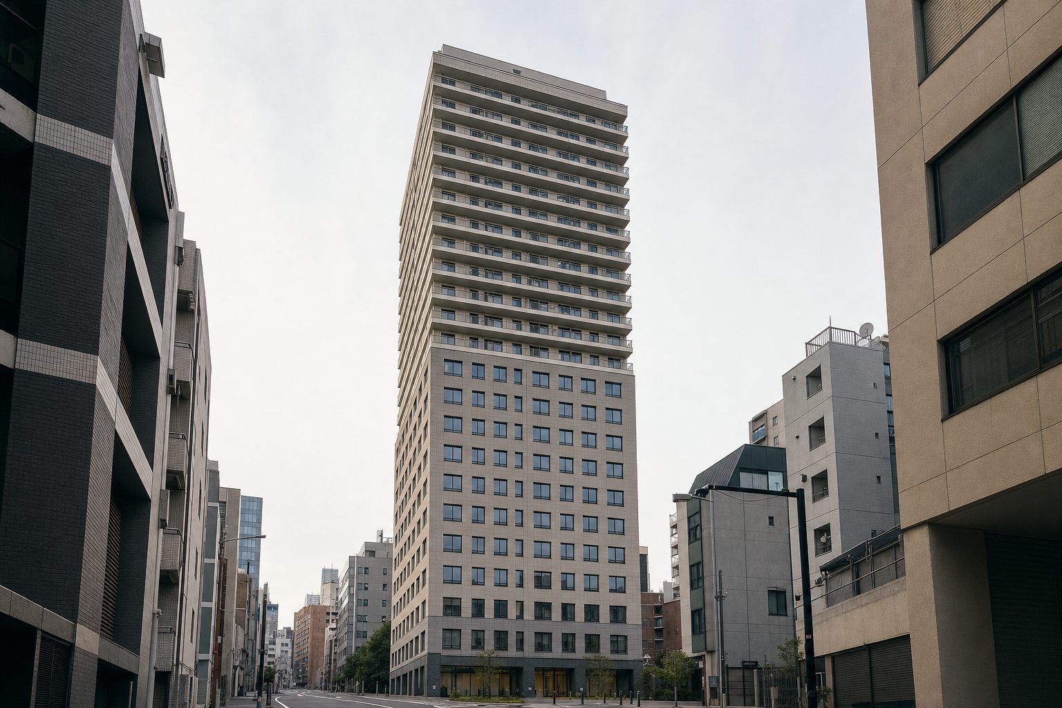 赤坂溜池タワーレジデンスの外観イメージ