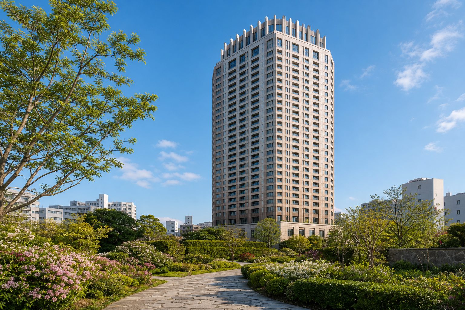青山パークタワーの外観イメージ