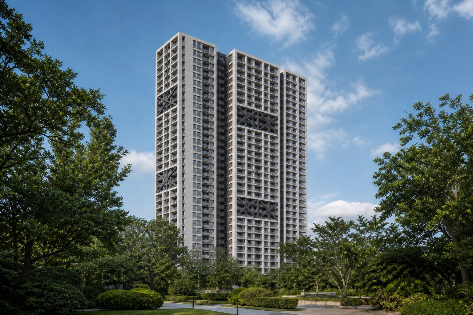 アステム芦屋B棟の外観イメージ