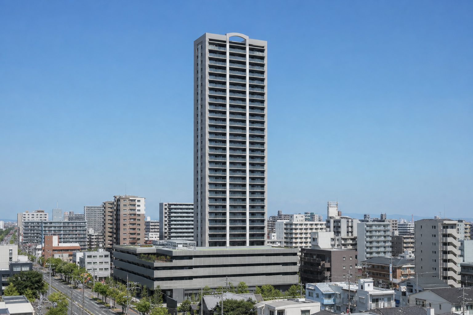エイヴィスタワー西宮の外観イメージ