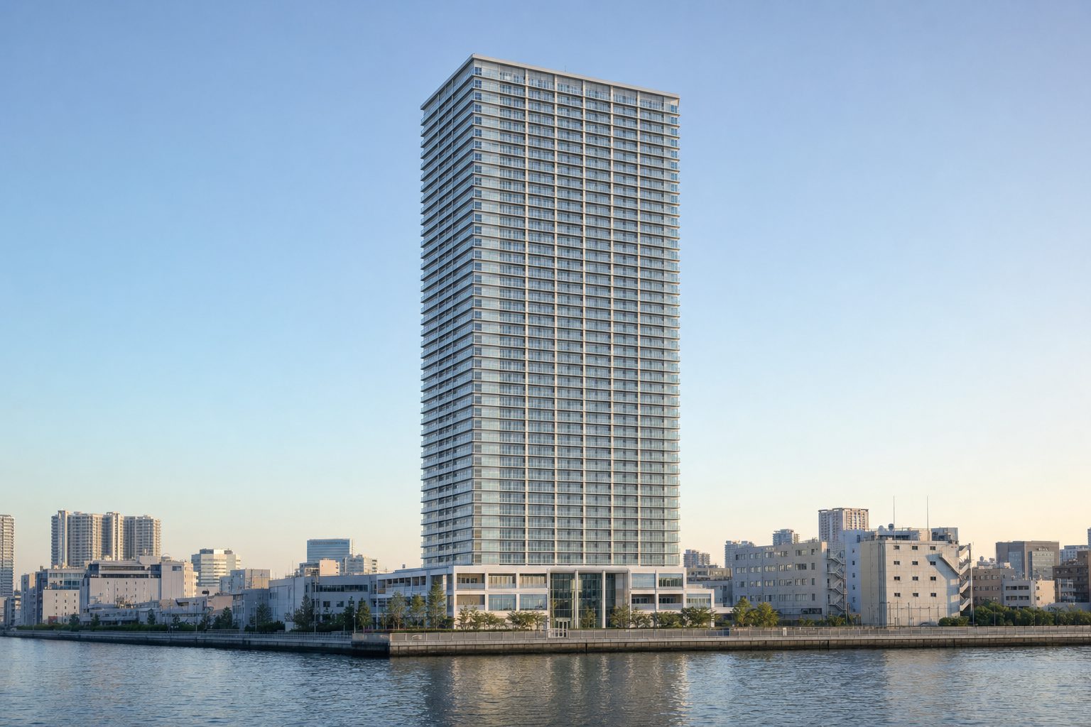 ベイシティ晴海スカイリンクタワーの外観イメージ