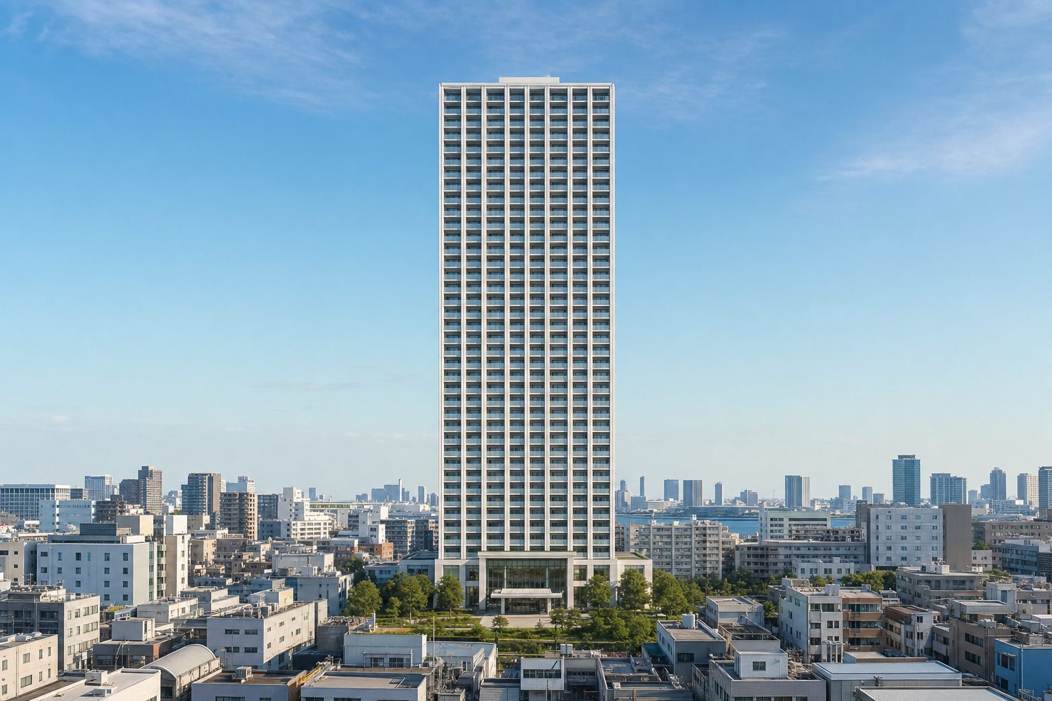 ベイクレストタワーの外観イメージ