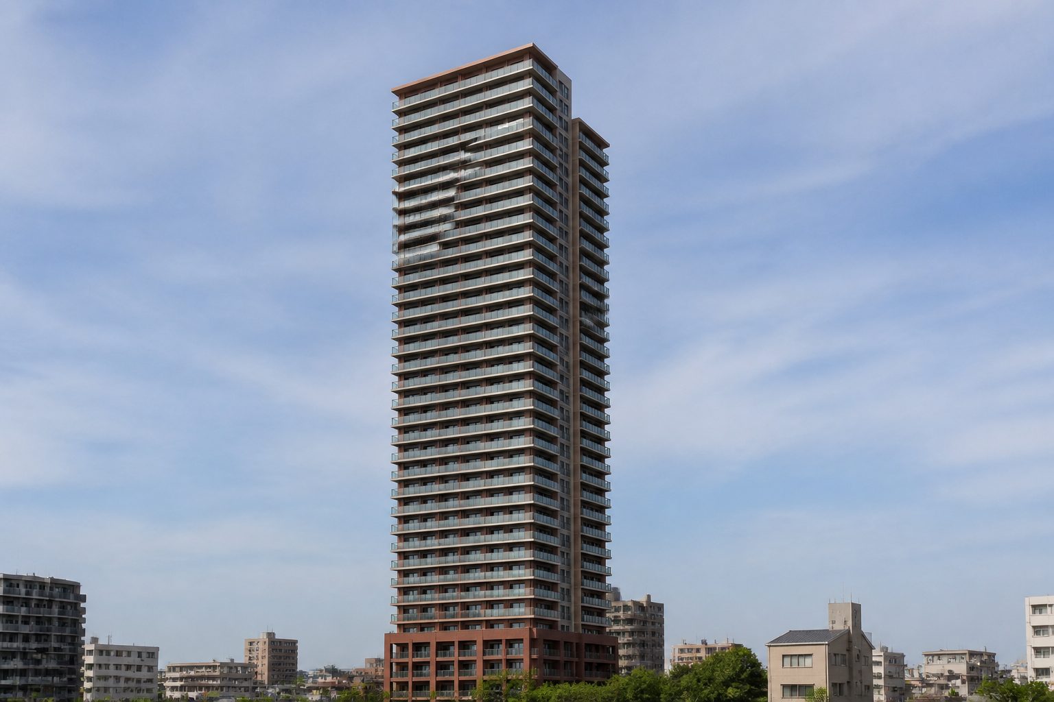 ベルドゥムールランドマーク秋田の外観イメージ