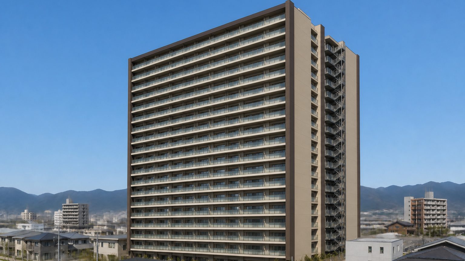 ブランズタワー香里園ロジュマンの外観イメージ