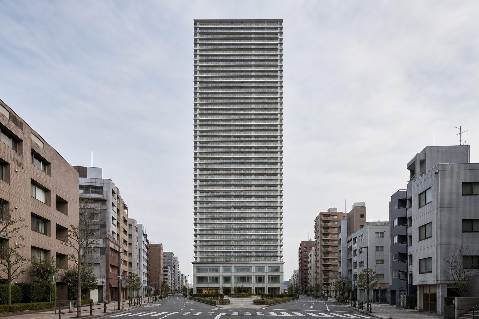 Brillia ist Tower 勝どきの外観イメージ