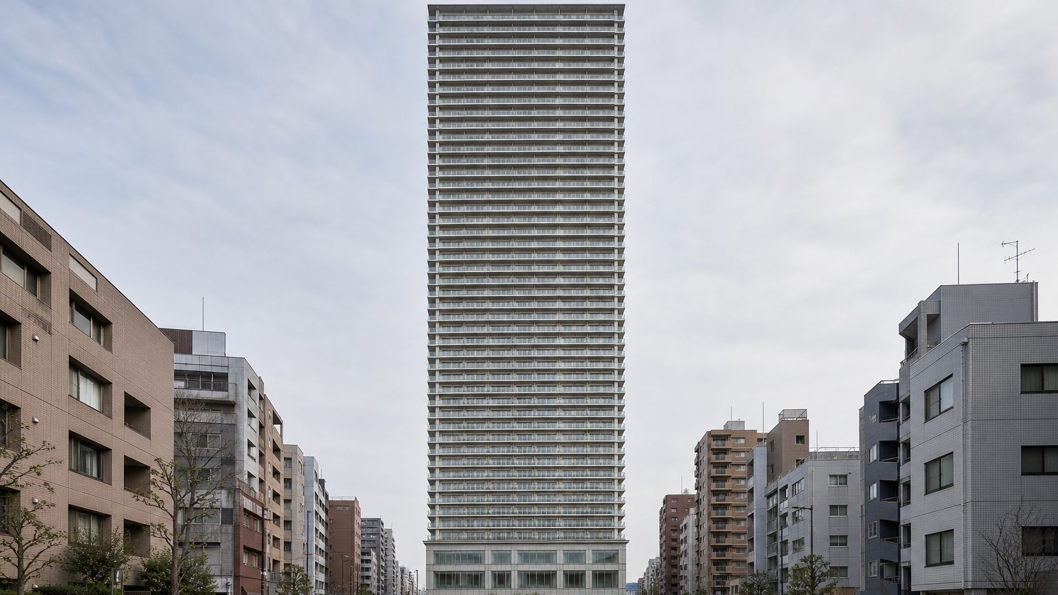 Brillia ist Tower 勝どきの外観イメージ