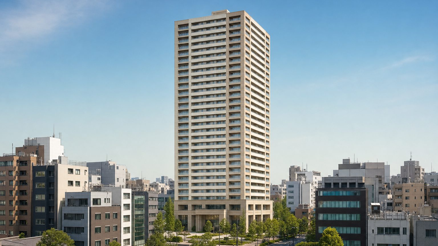 ブリリアザタワー東京八重洲アベニューの外観イメージ