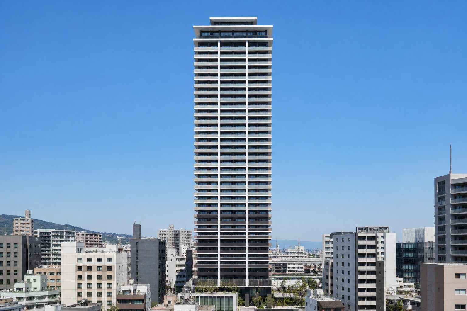 ブリリアタワー神戸元町をイメージした外観