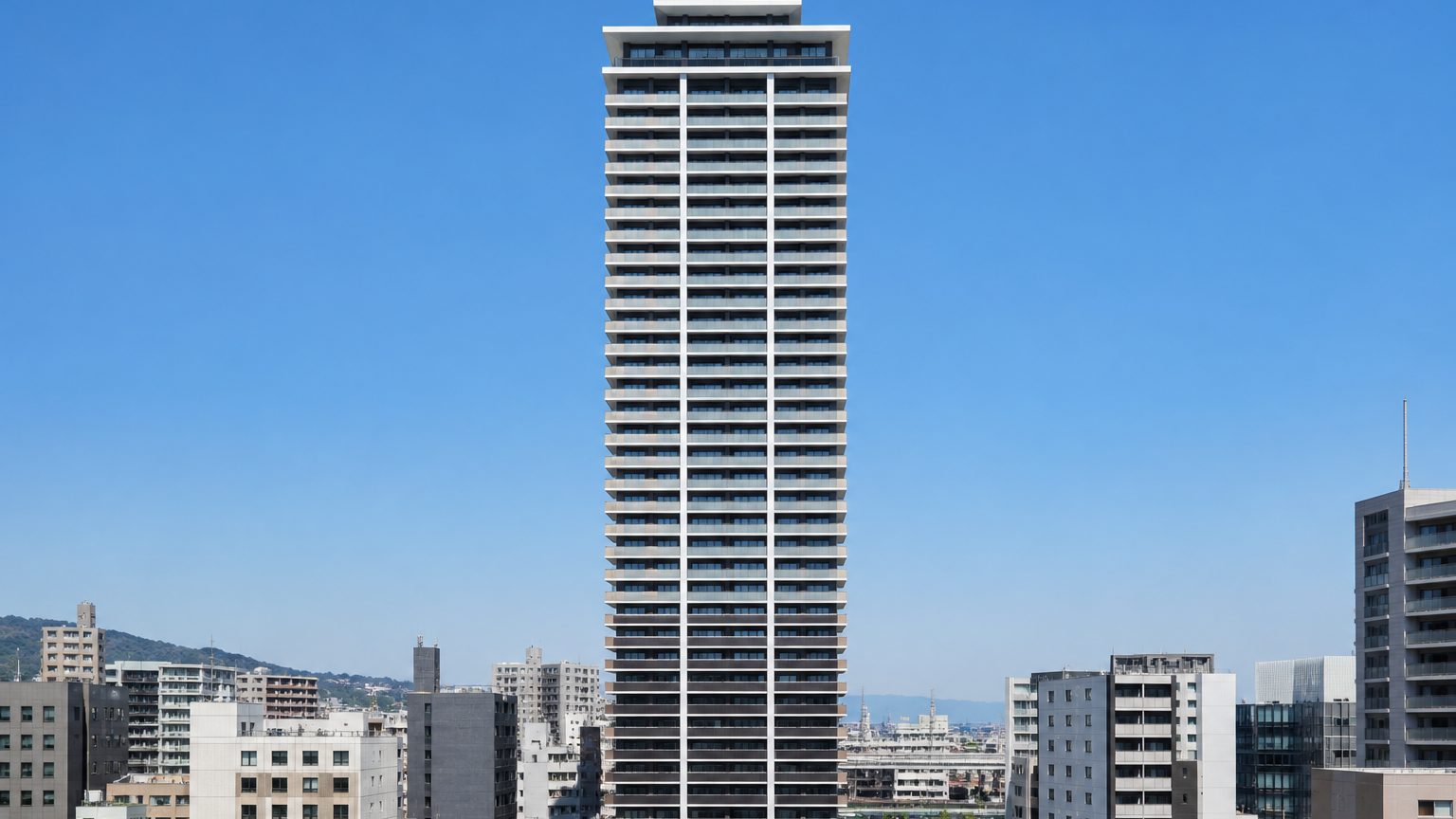 ブリリアタワー神戸元町の外観イメージ