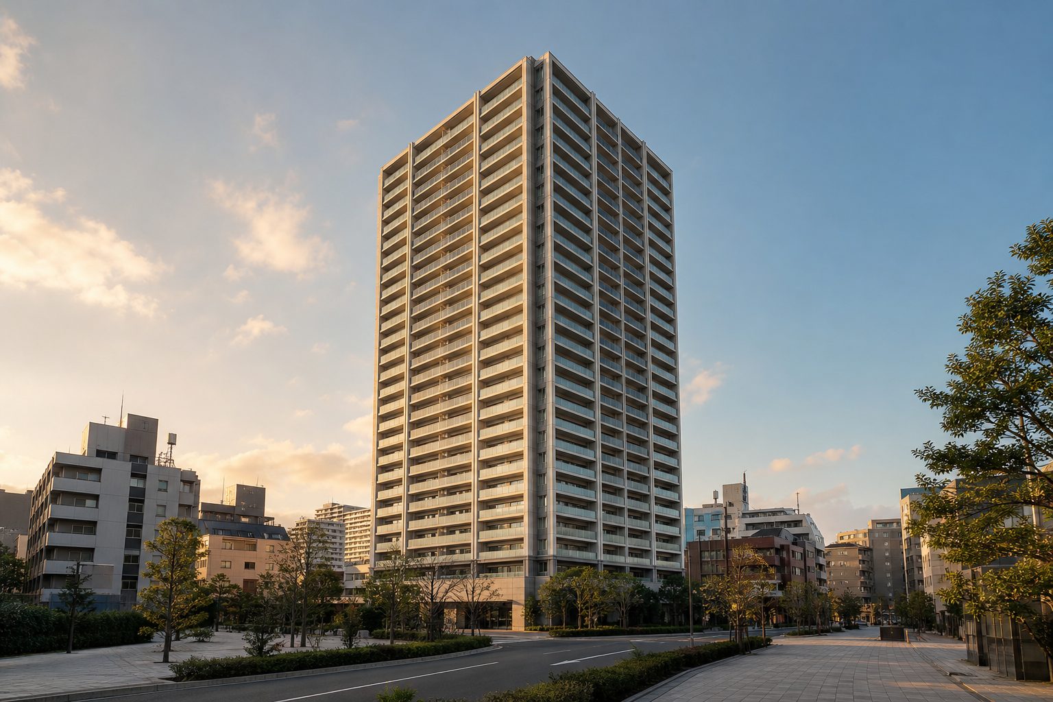 ブリリアタワー大崎の外観イメージ