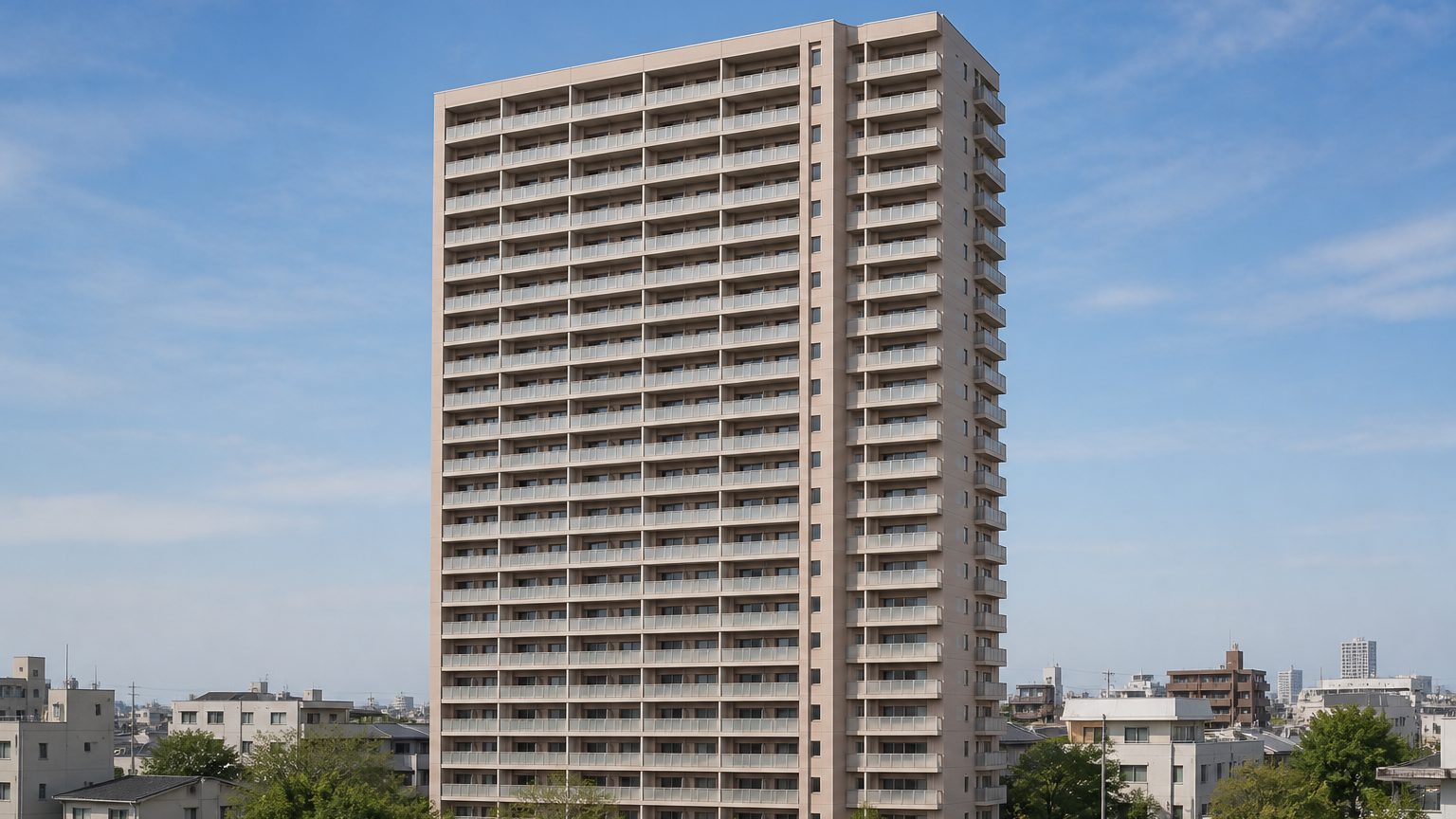 ビューネタワー平井の外観イメージ