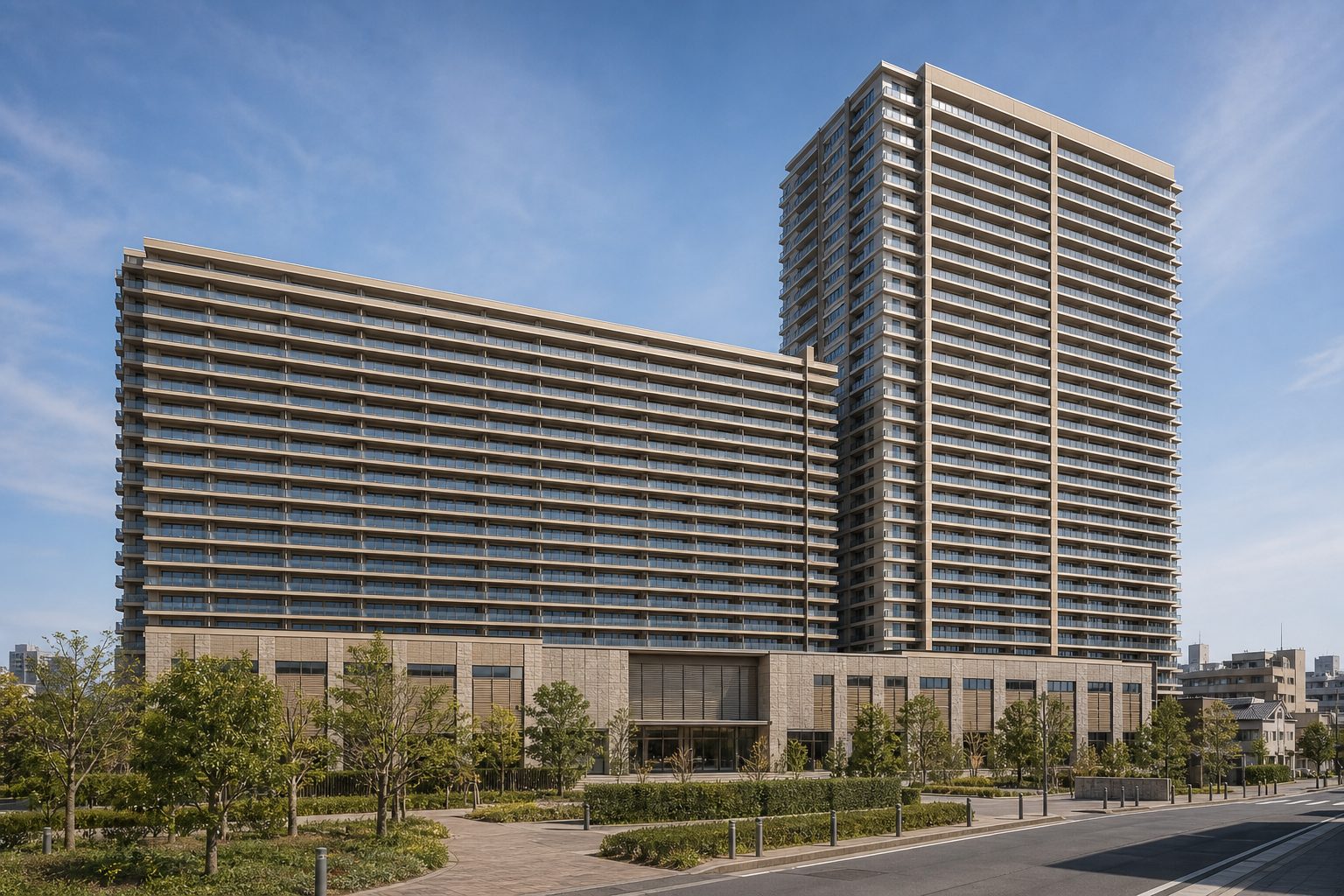 カテリーナ三田タワースイートの外観イメージ