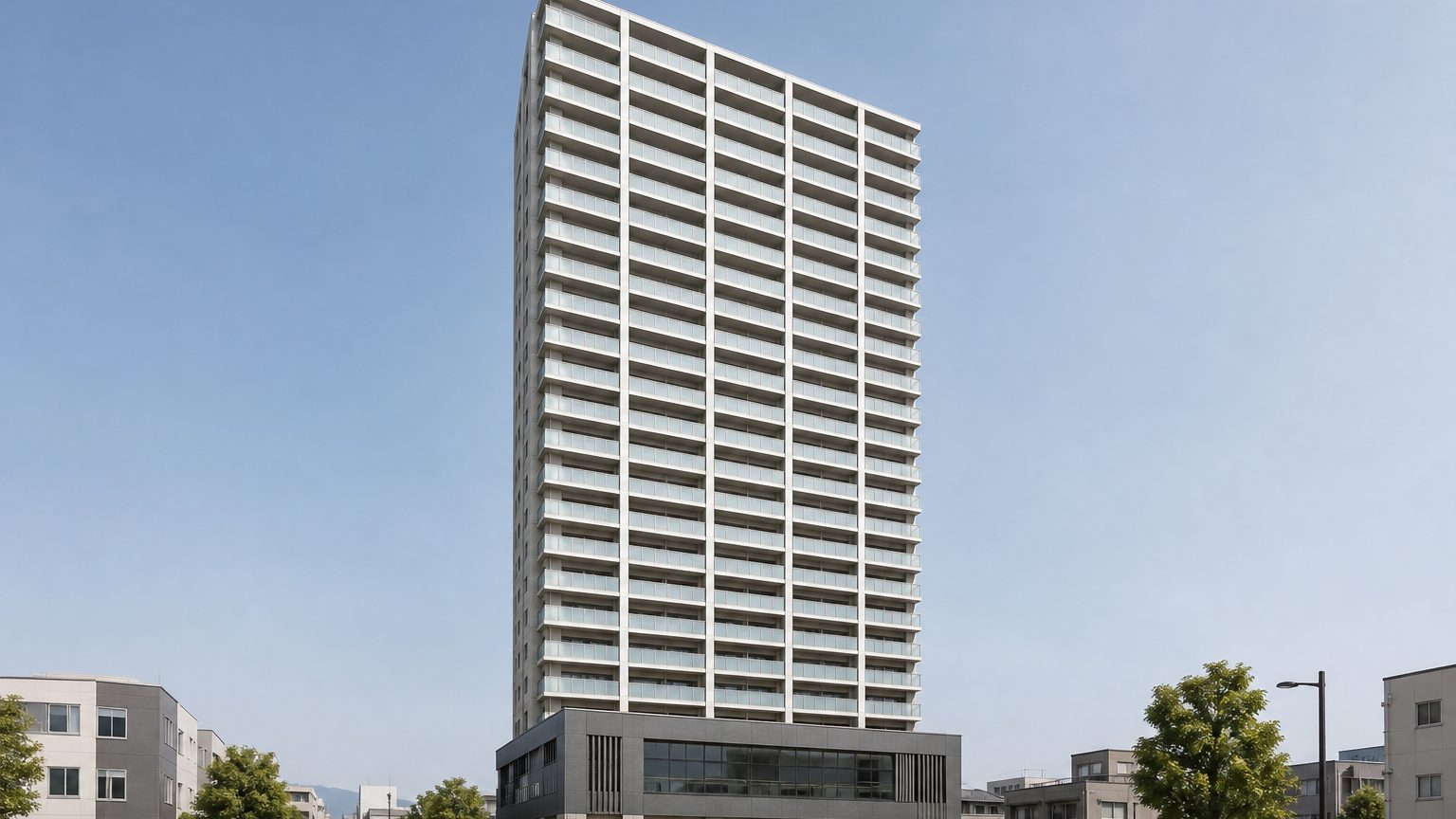 セレストタワー高崎の外観イメージ