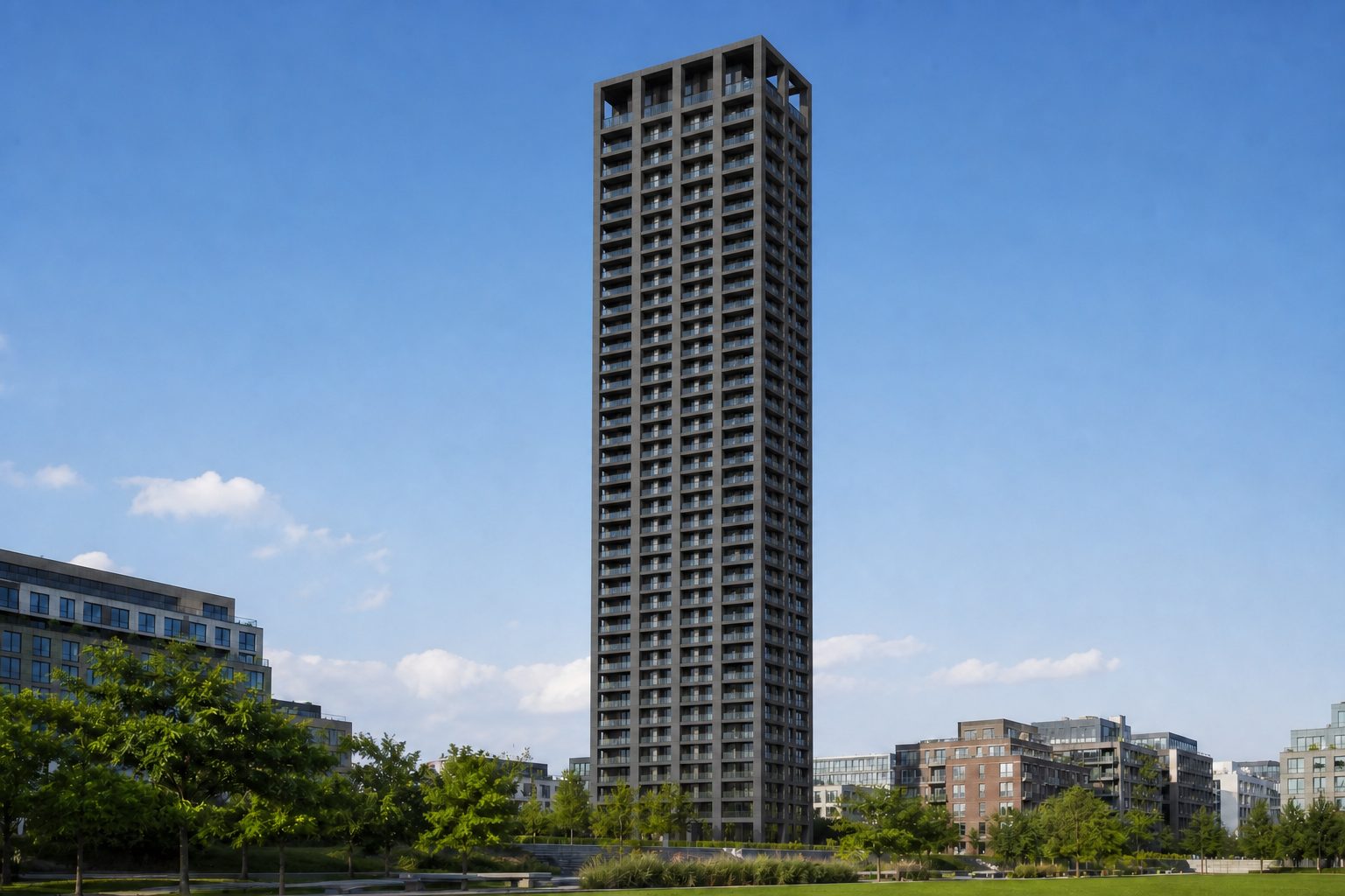 センターマークスタワーの外観イメージ