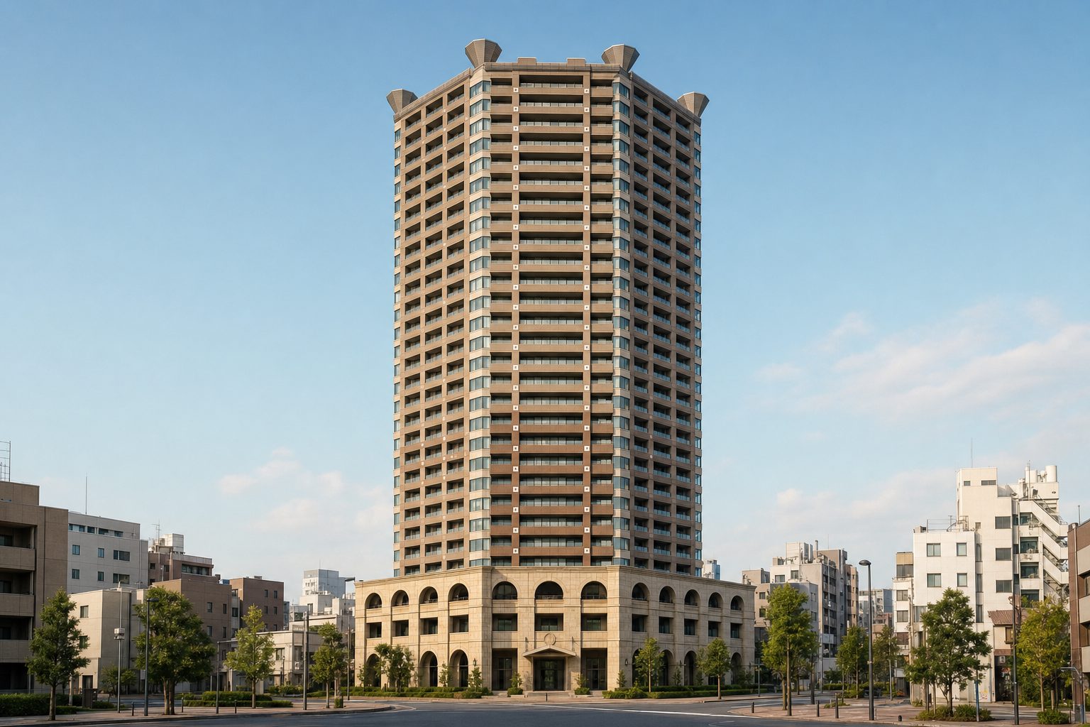 セントラルレジデンス新宿シティタワーの外観イメージ