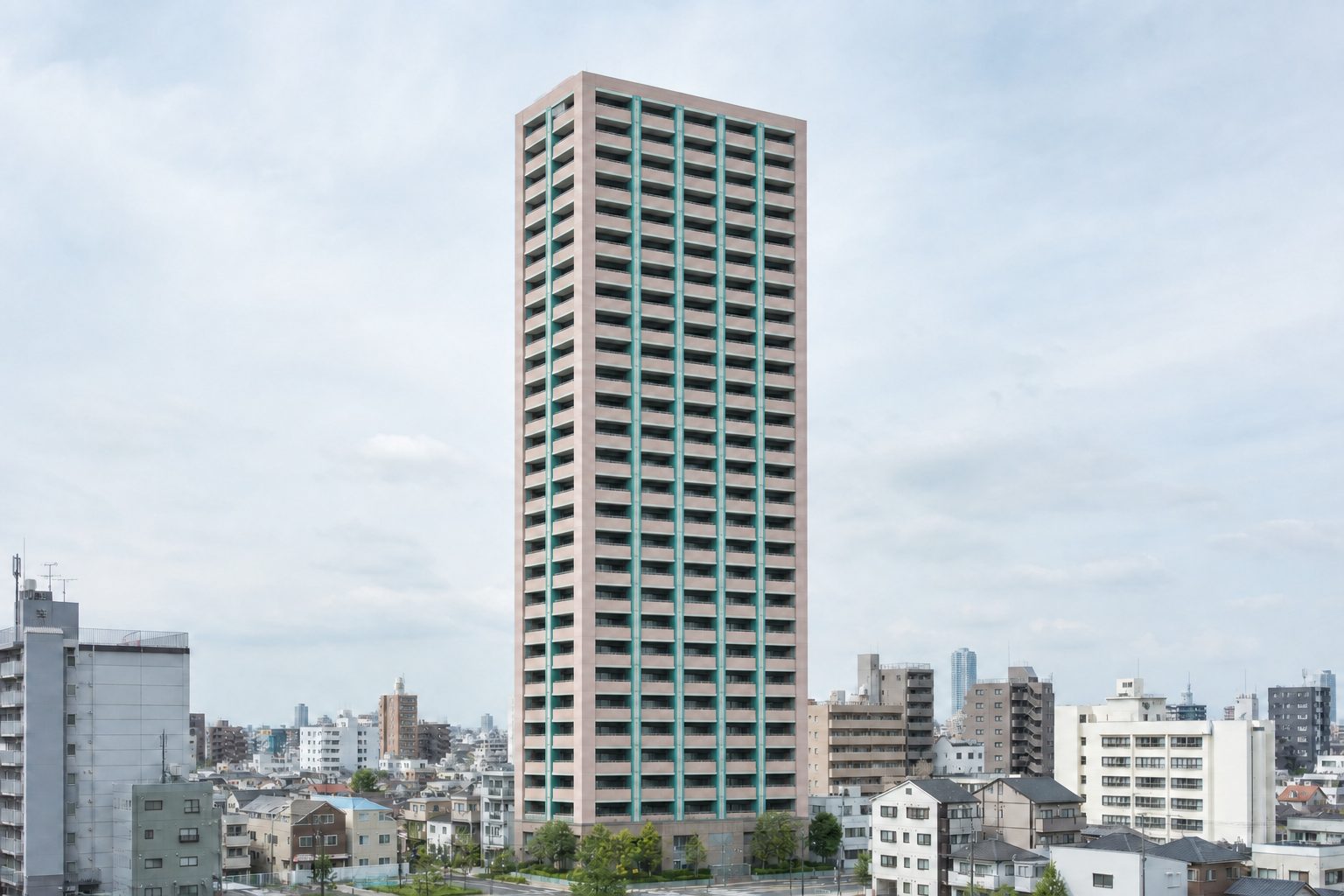 セントラルレジデンス天王寺シティタワーの外観イメージ