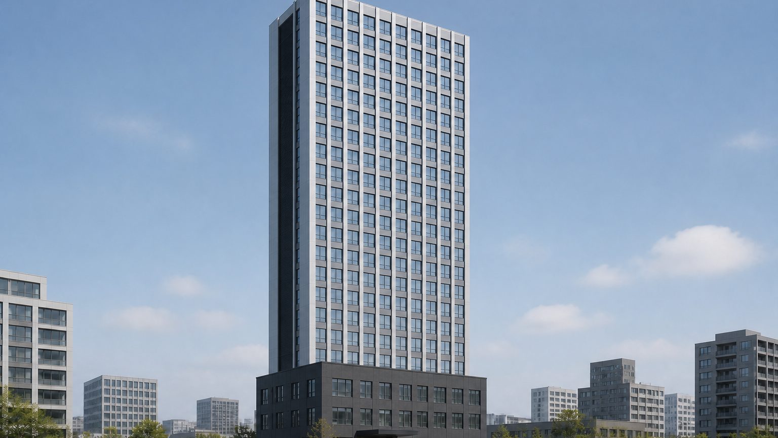 シティタワー新潟の外観イメージ
