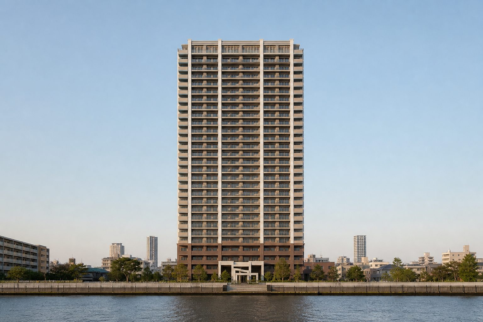 コスモ東京ベイタワーをイメージした外観