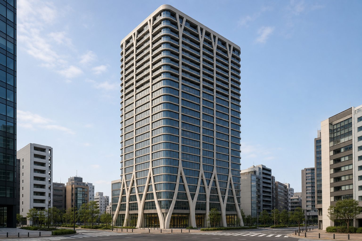 Dマークス西新宿タワーをイメージした外観