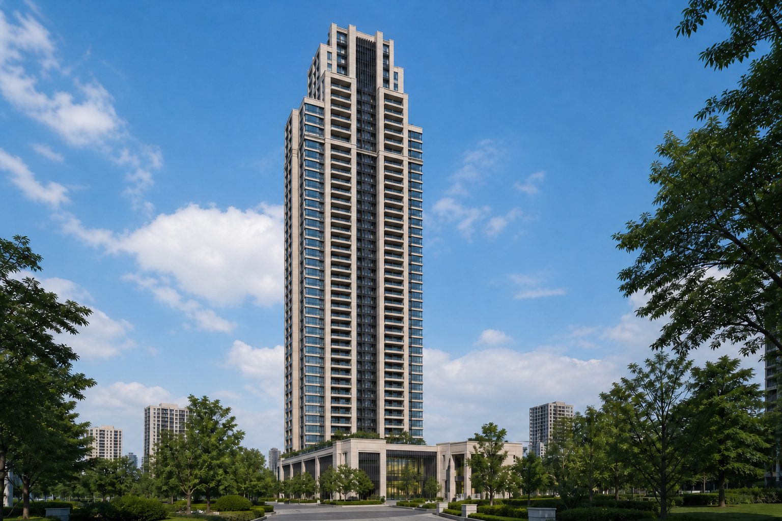 グラングリーン大阪 THE NORTH RESIDENCEの外観イメージ