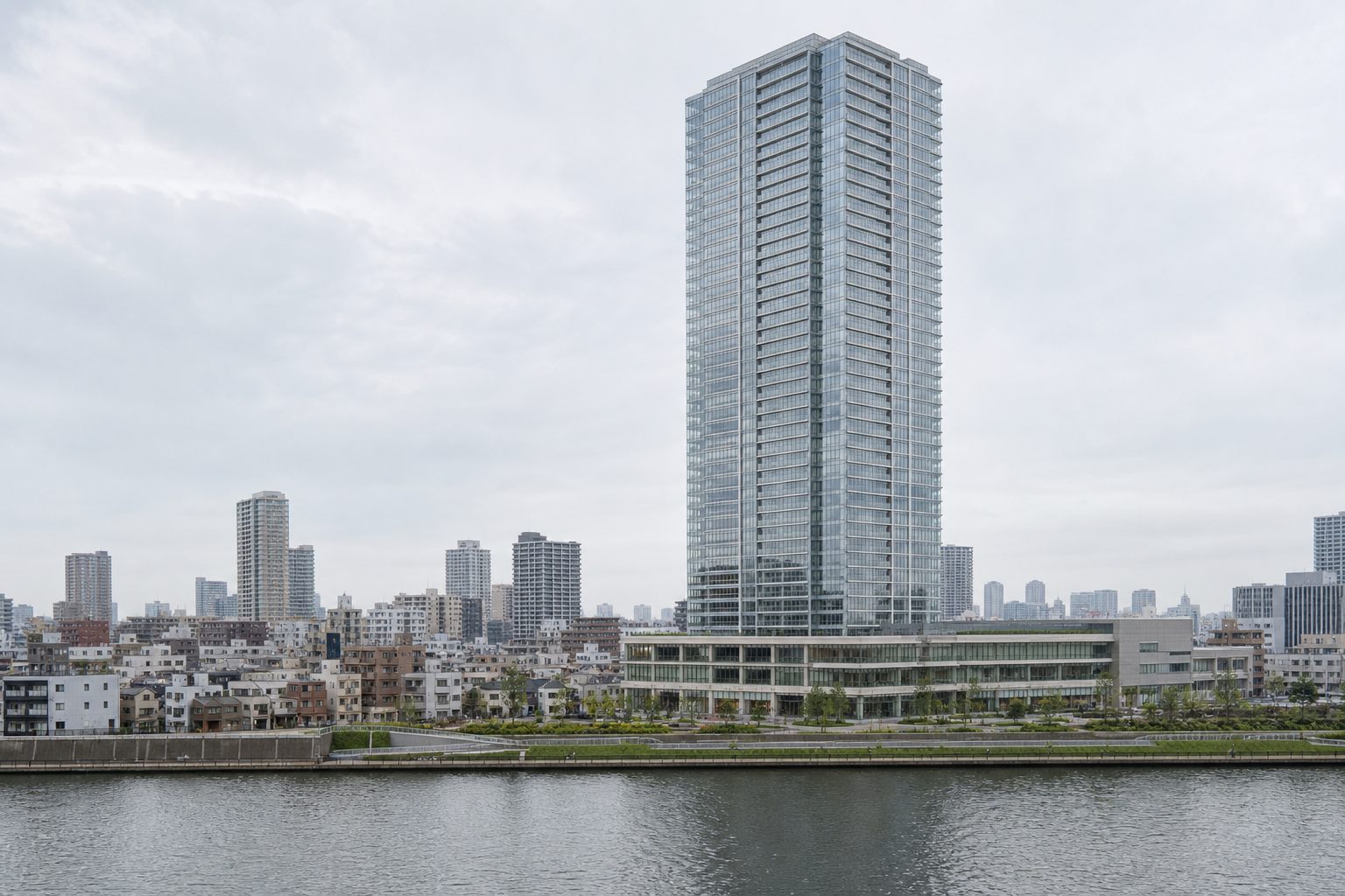 グランドシティタワー月島の外観イメージ