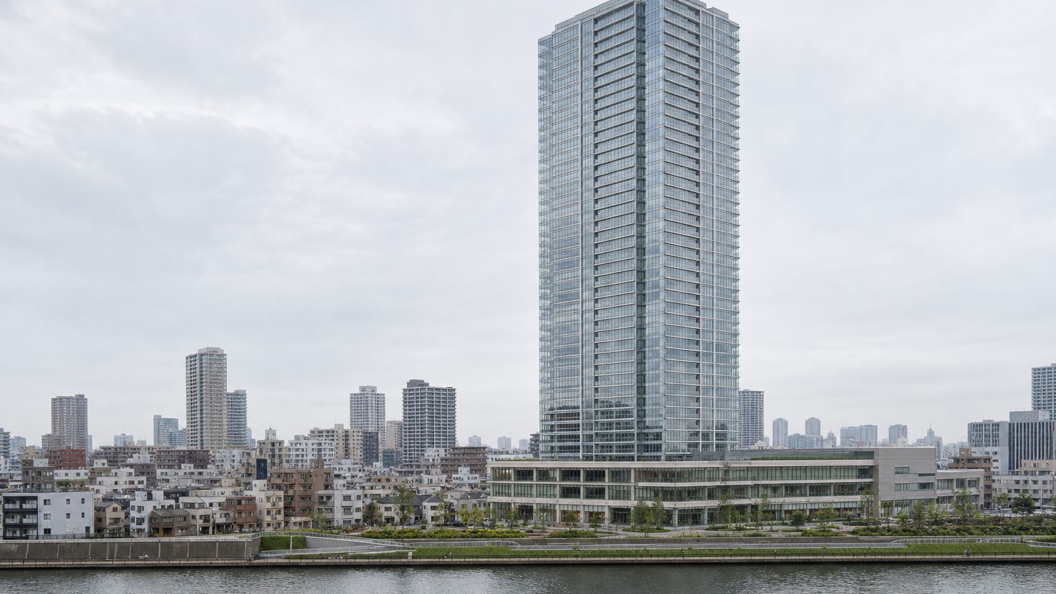 グランドシティタワー月島の外観イメージ