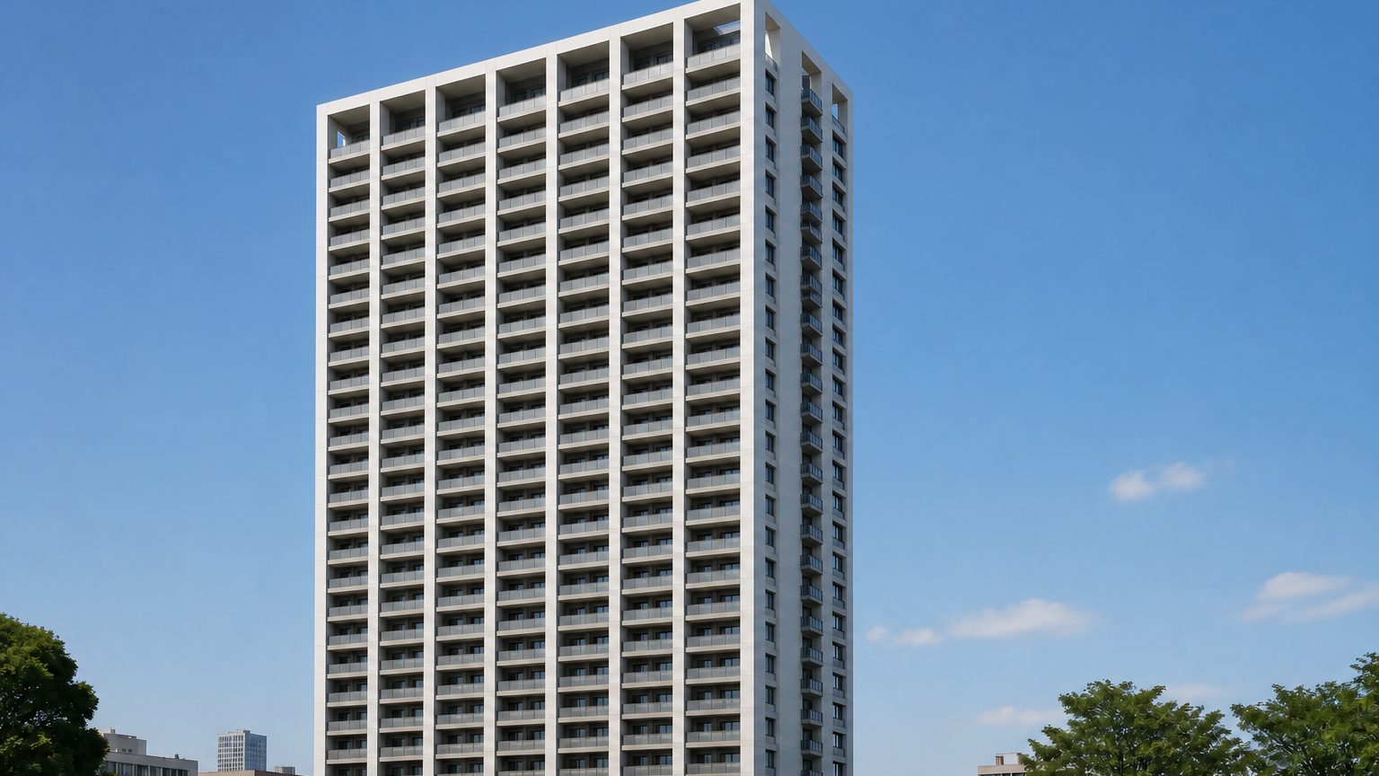 グランドメゾン京町堀タワーの外観イメージ