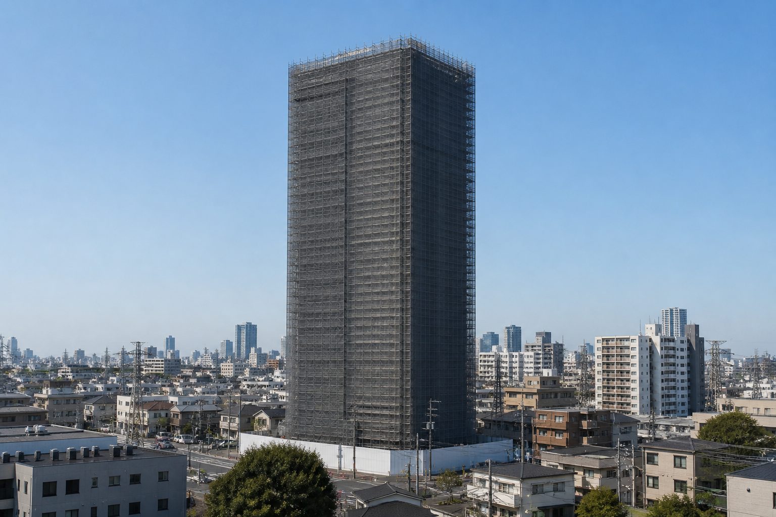 グランドパレス上之園タワーの外観イメージ