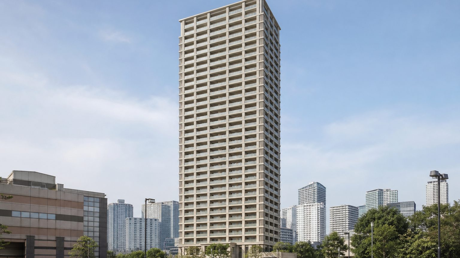 晴海アイランド トリトンスクエアアーバンタワーの外観イメージ