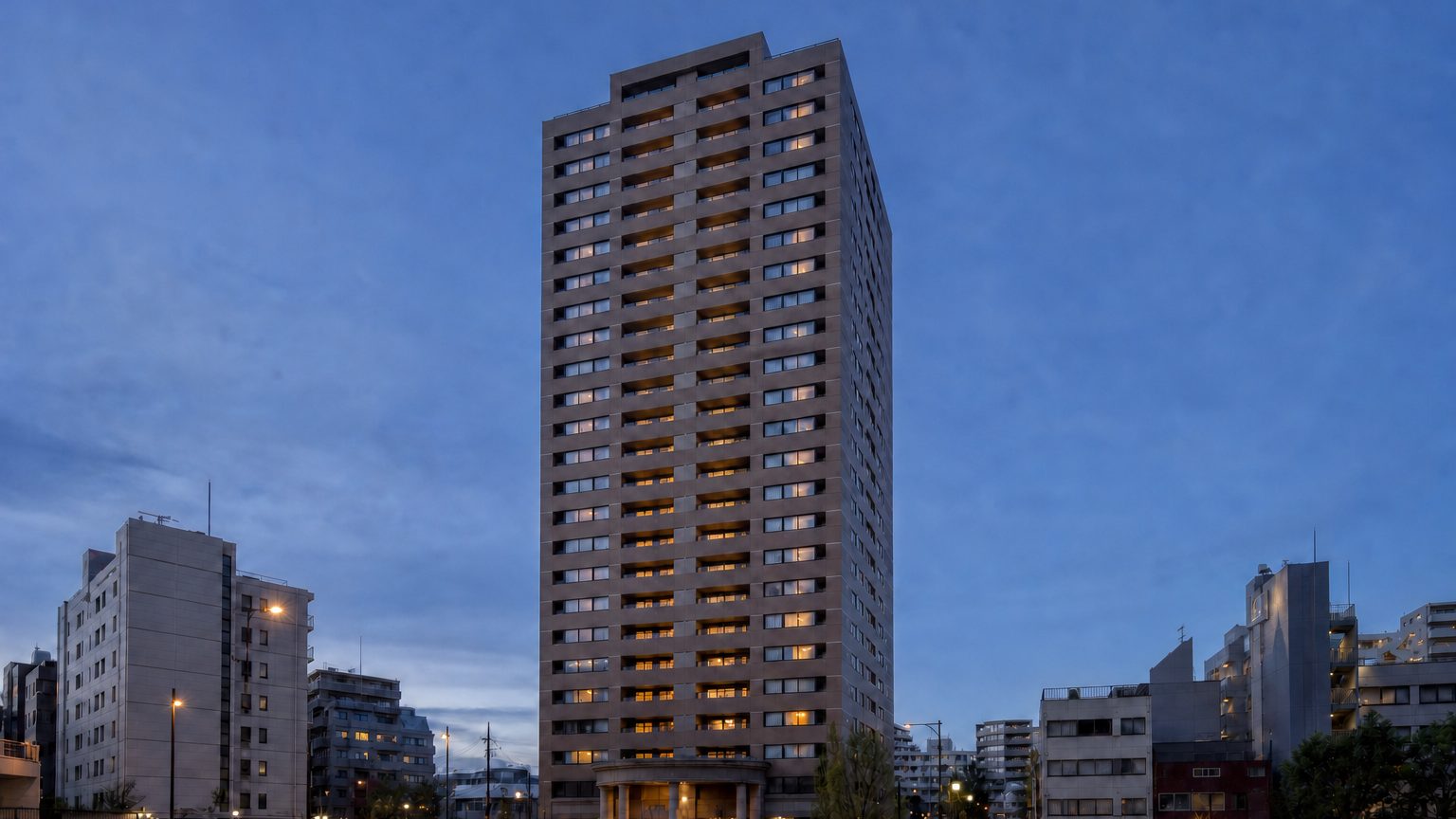 池袋パークタワーの外観イメージ