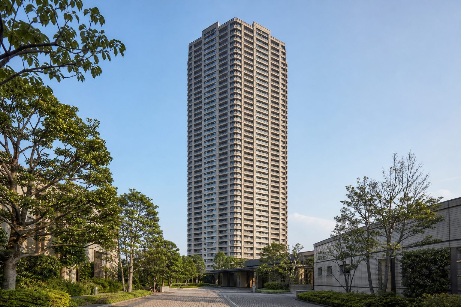 河田町ガーデン クラブフロアの外観イメージ