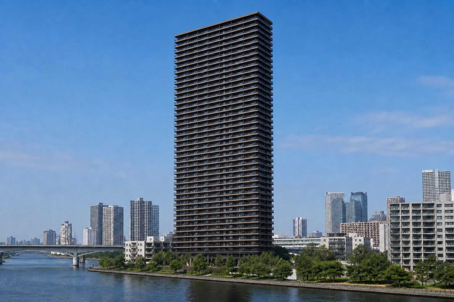 キングマンション堂島川の外観イメージ