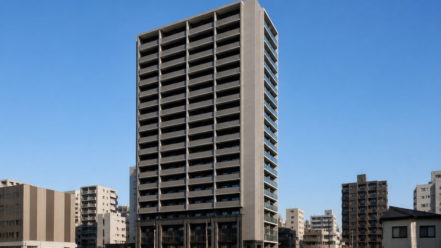 クラースタワー松山駅前の外観イメージ