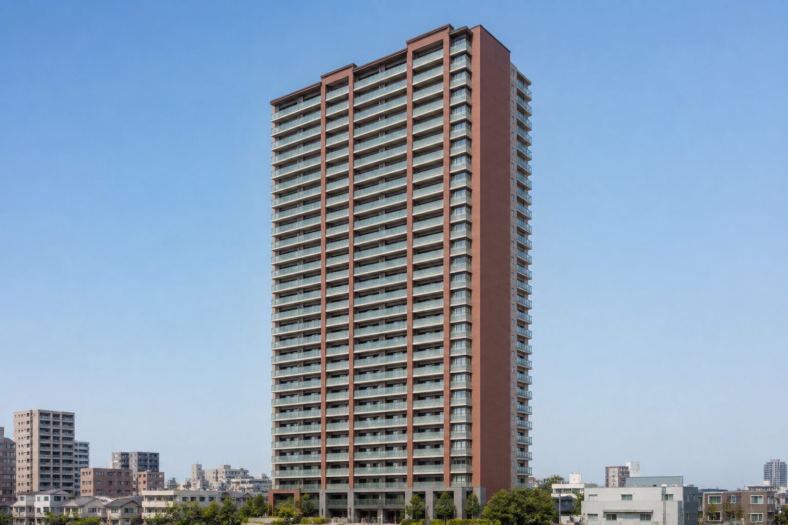 ローレルタワー尼崎の外観イメージ