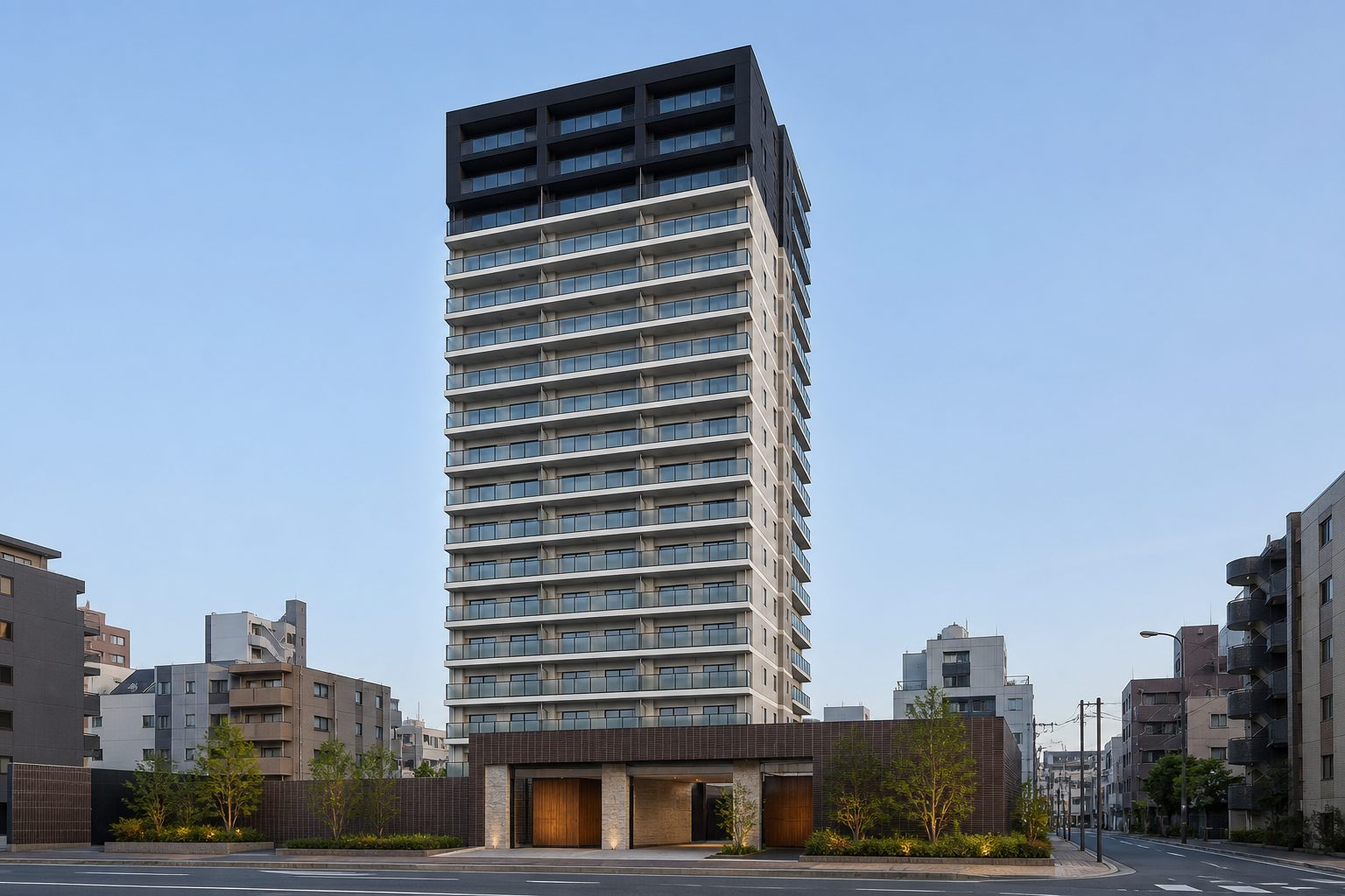 レーベン宮崎 ONE TOWERの外観イメージ