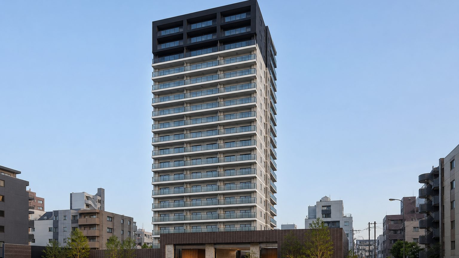 レーベン宮崎 ONE TOWERの外観イメージ