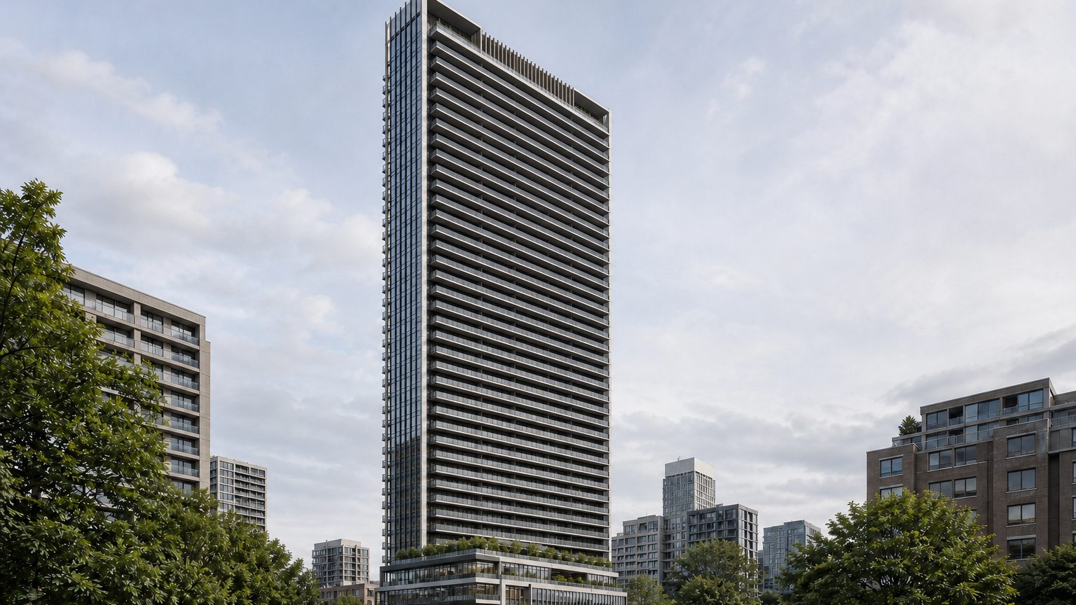 ライオンズ岐阜プレミストタワー35の外観イメージ