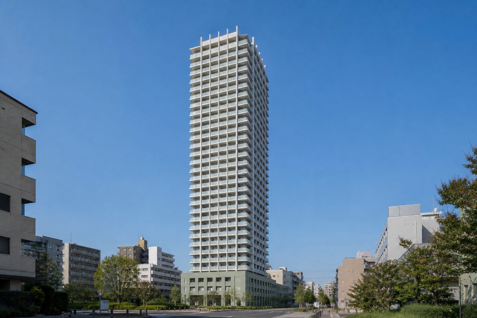 ライオンズマンション大阪スカイタワーの外観イメージ