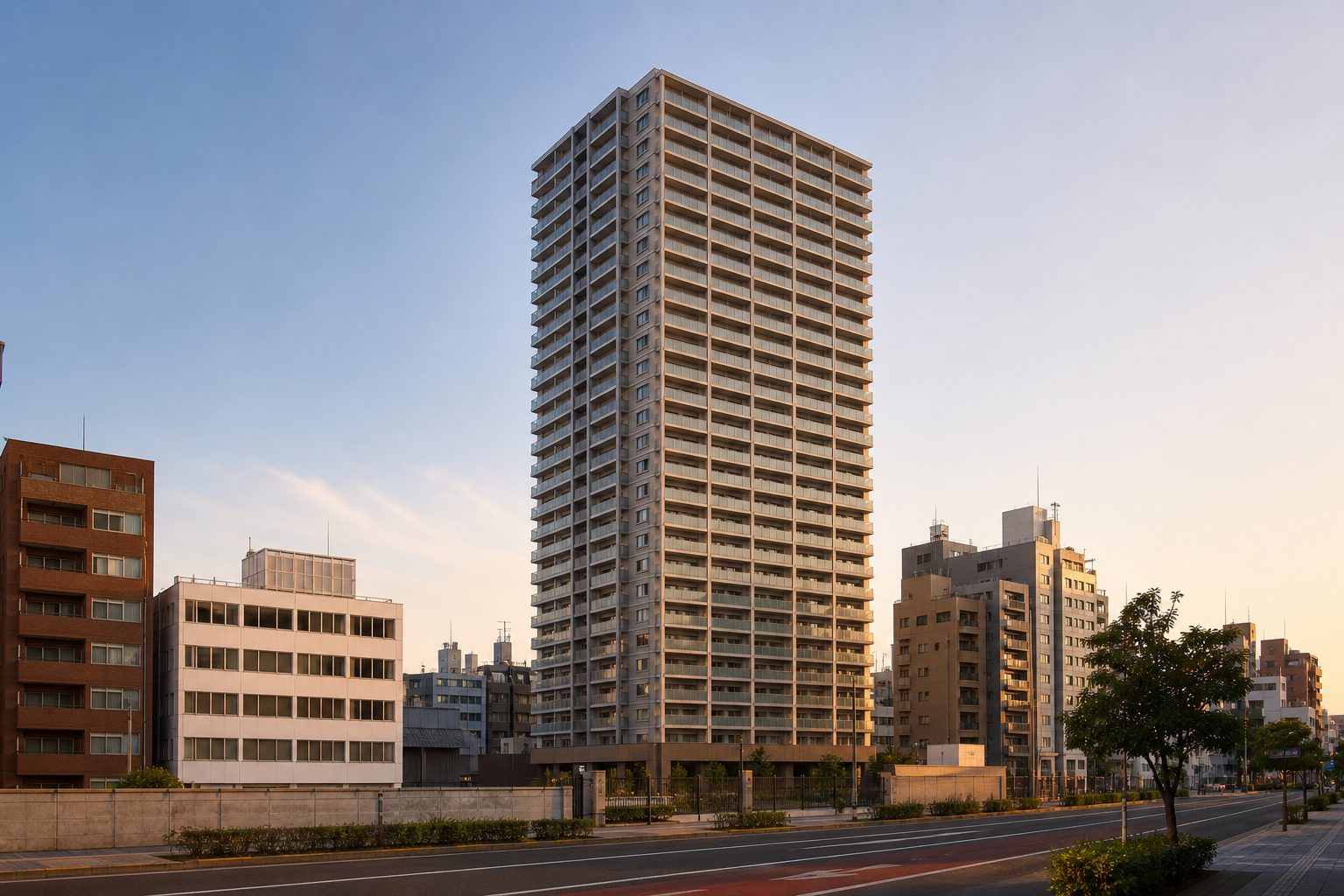 ライオンズ四谷タワーゲートの外観イメージ