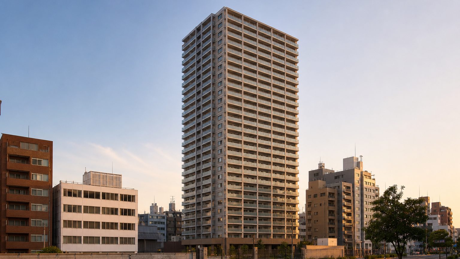 ライオンズ四谷タワーゲートの外観イメージ