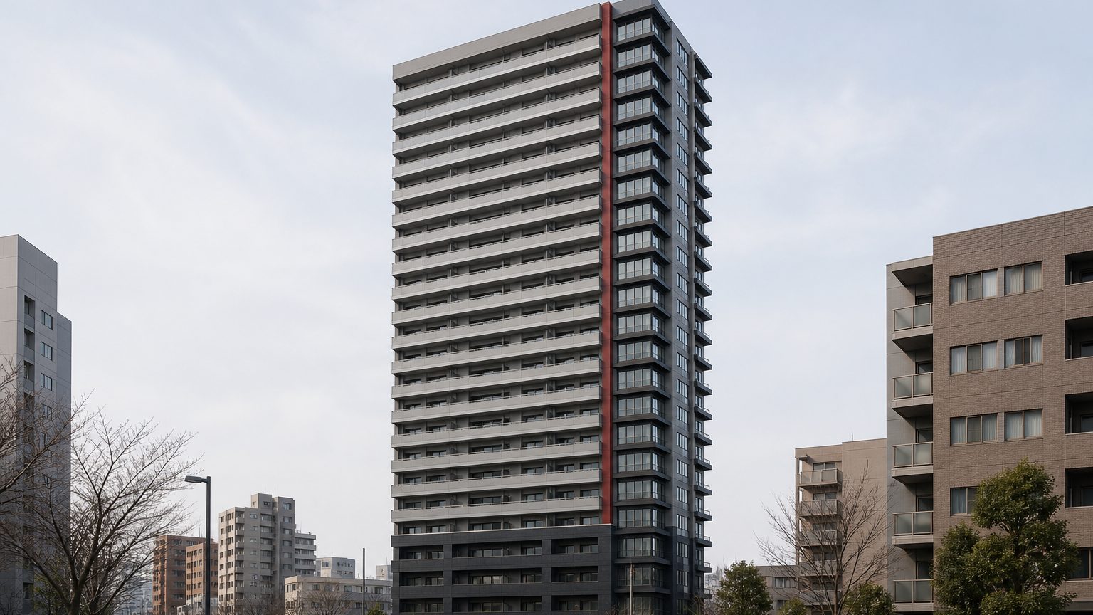 ロジュマンタワー梅田の外観イメージ