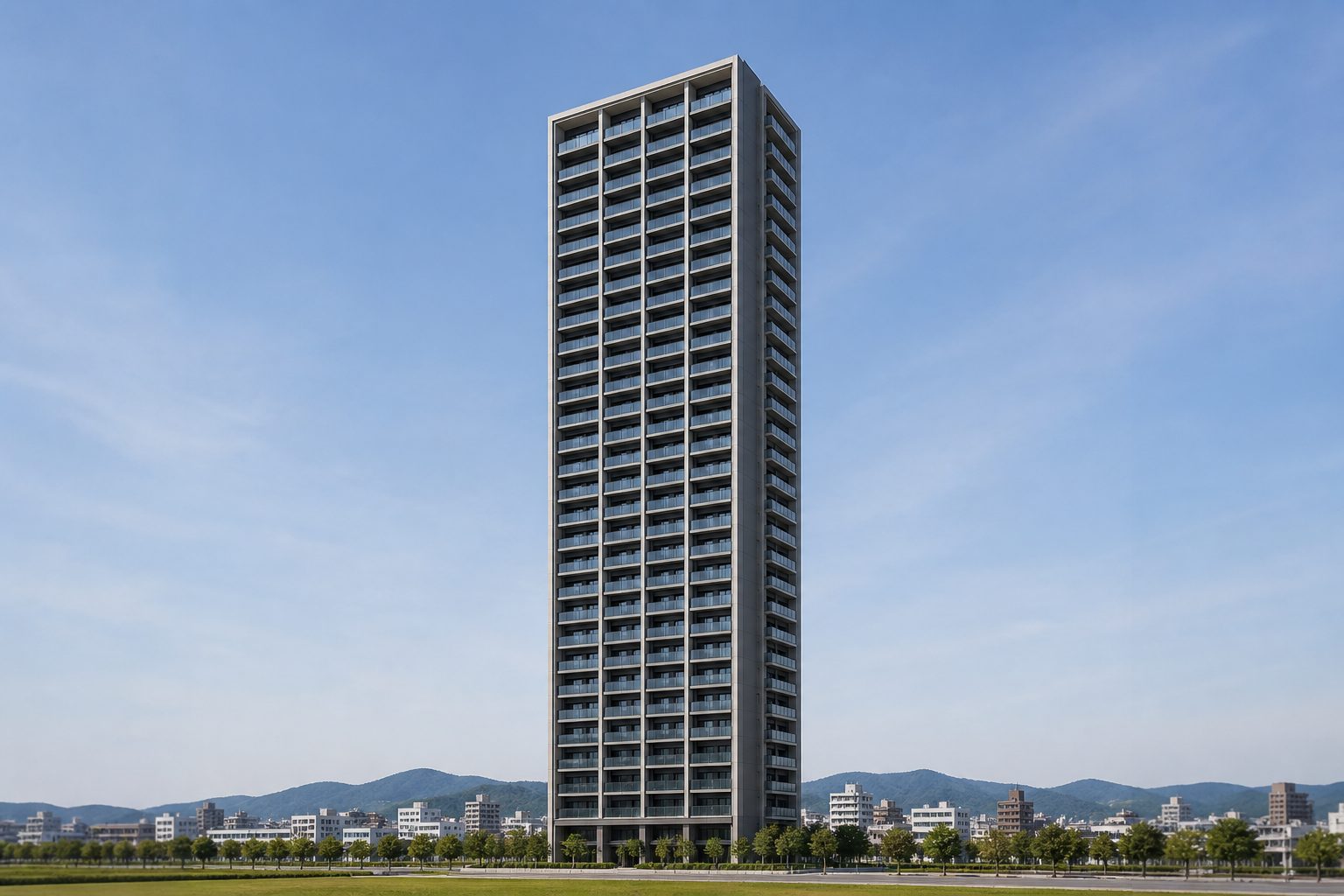 マークス・アネシスタワー東静岡をイメージした外観