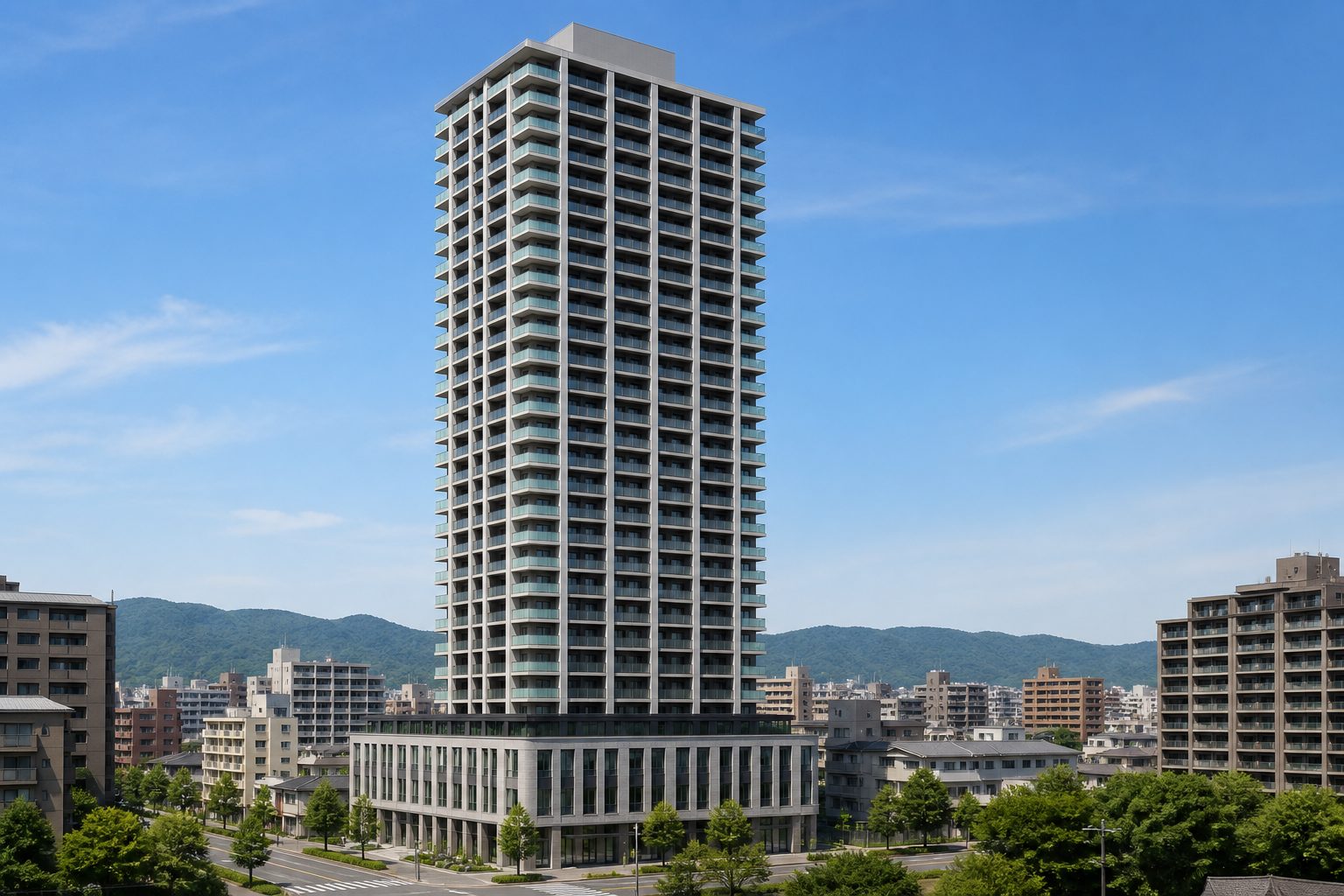 マークス・ザ・タワー東静岡の外観イメージ