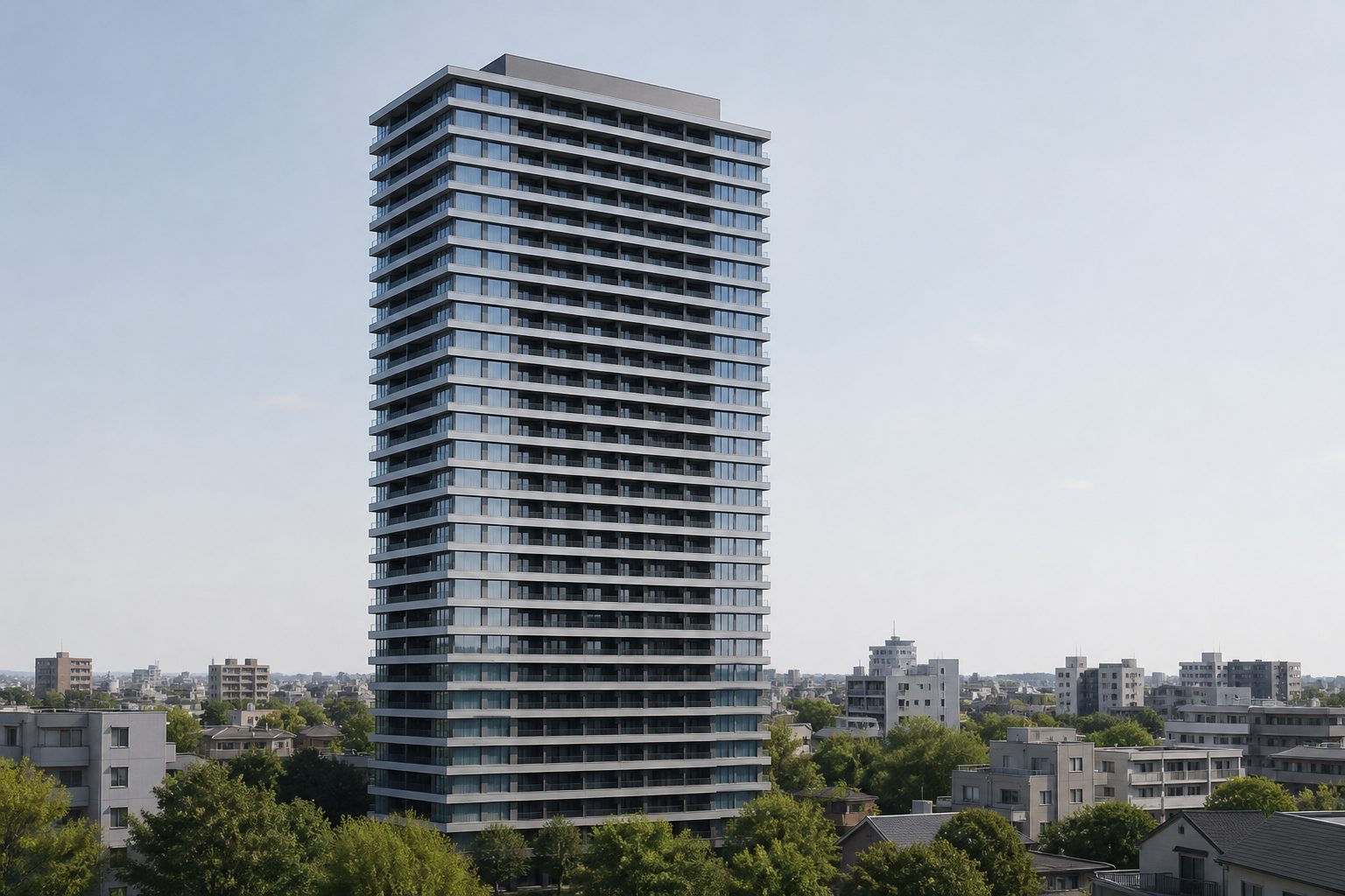 N4.TOWERをイメージした外観