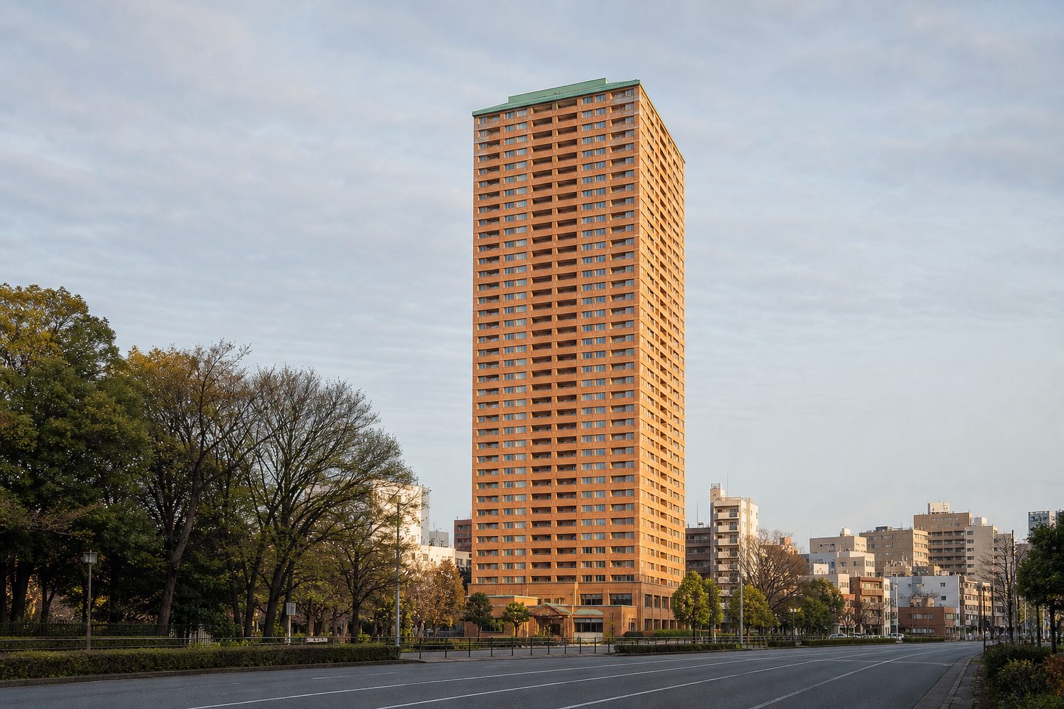 西早稲田パークタワーの外観イメージ