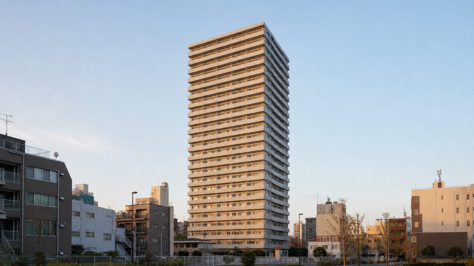 西戸山タワーホウムズ ノースタワーの外観イメージ