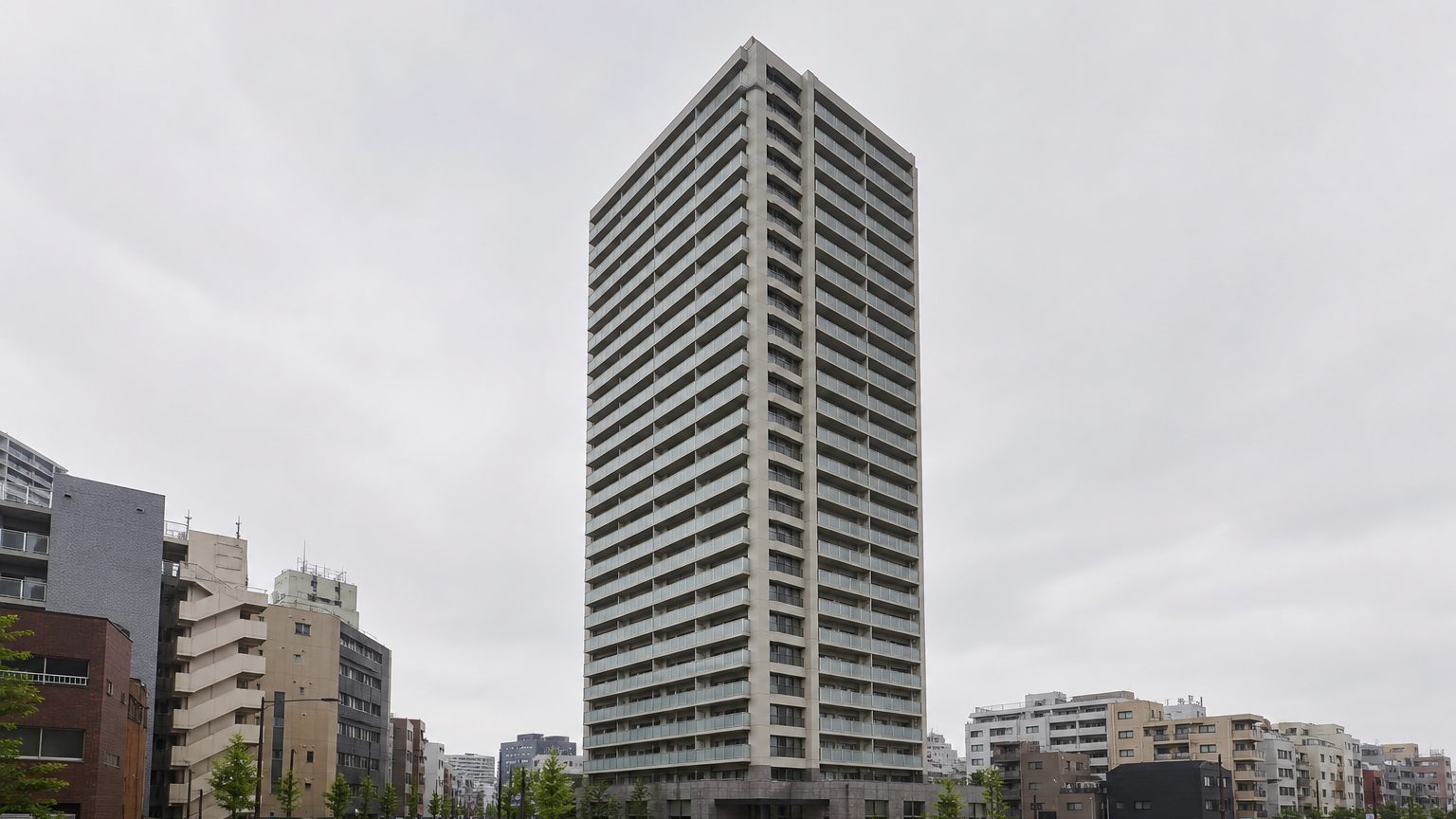大江戸タワーレジデンスの外観イメージ