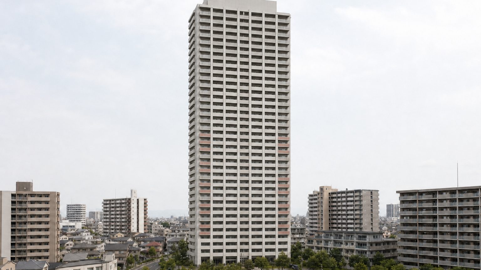 大阪府営東大阪春宮住宅10棟の外観イメージ