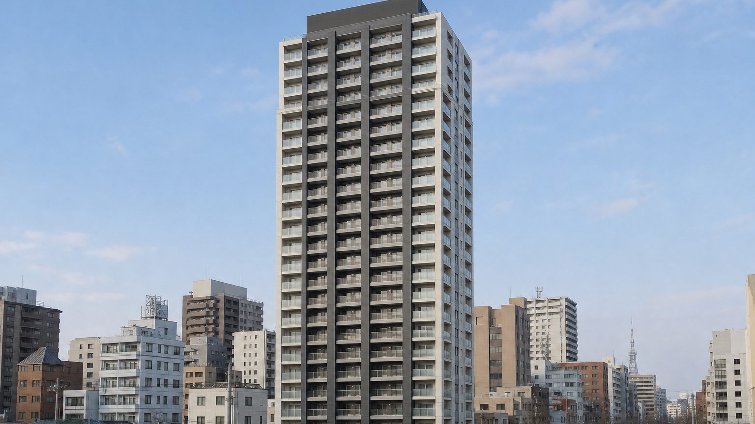 パシフィックタワー札幌の外観イメージ